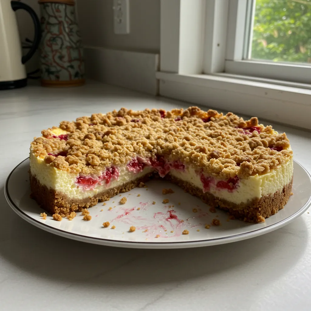 Berrylicious Strawberry Crunch Cheesecake: A Decadent Berry Paradise - tertiary view
